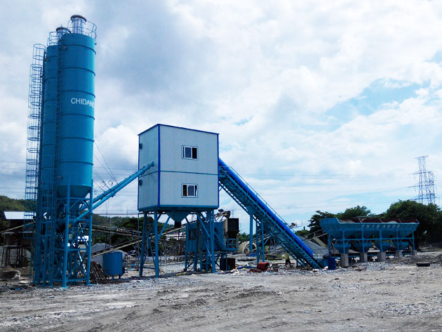 HZS60混凝(níng)土攪拌站(zhan)