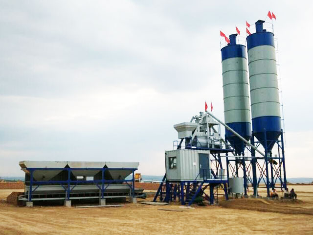 HZS50混凝(níng)土攪拌站(zhan)